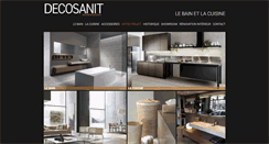 Desktop Screenshot of decosanit.com